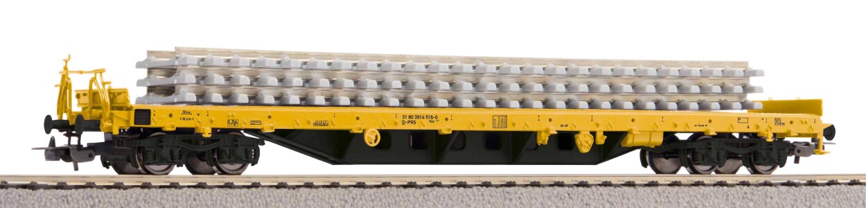 PIKO 24501  Güterwagen mit Betonschwellen-Ladung Ep. IV CSD