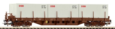 PIKO 24527  Containerwagen Rs mit DSB Containern Ep. IV DSB