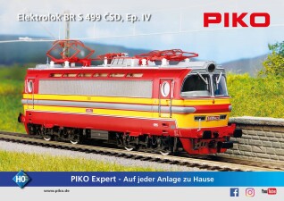 PIKO 51380 E-Lok BR S499.1 Ep. IV CSD