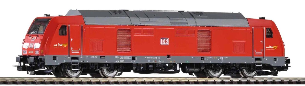 PIKO 52527 Diesellok BR 245 bwegt Ep. VI DB AG Sound AC