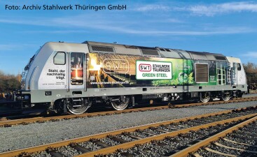 PIKO 57345 Diesellok TRAXX Stahlwerk Th&uuml;ringen Ep....