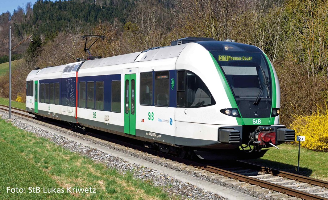 PIKO 59128  Triebwagen GTW 2/6 "Stadler" Ep. VI StB Sound