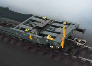 M&auml;rklin 47472 Gelenk-Taschenwagen mit LKW-Aufliegern MARS Ep. VI MFD Rail
