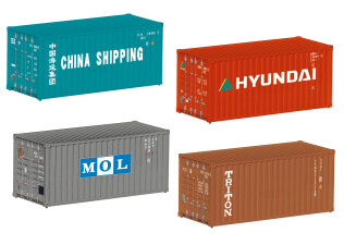 M&auml;rklin 76553 4er Set Container  20ft.  Ep. VI