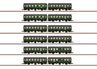 M&auml;rklin 87061 6er Set Personenwagen-Paare Umbauwagen Ep. IV DB