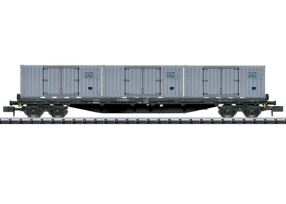 Minitrix 18431 Containertragwg.Deutsche Post  Ep. IV DR