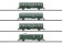 Minitrix 18724 4er Set Personenwagen Hamburg Ep. III DB