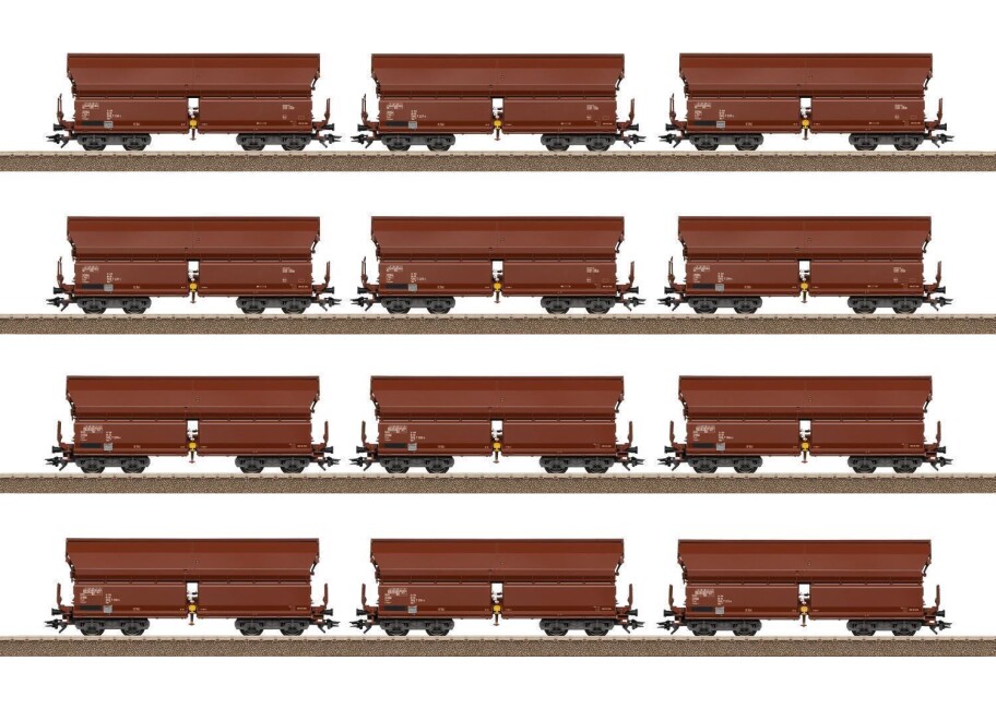 Trix 24968-I Schwenkdachwagen Tals 968  9  Ep. IV  DB