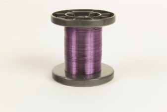 100m Kupferlackdraht &Oslash; 0,15mm violett