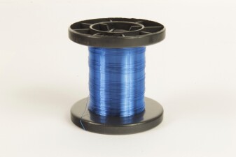 100m Kupferlackdraht &Oslash; 0,15mm blau