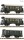 Fleischmann 6260023 3er Set Personenzug Ep. III DB