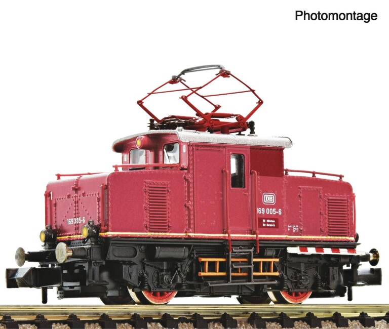 Fleischmann 7560022 E-Lok 169 005,rot Ep. IV DB