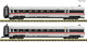 Fleischmann 7760007 2er Set Erg&auml;nzungs-Wagen ICE-T 1 Ep. VI DB AG