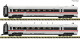 Fleischmann 7760008 2er Set Erg&auml;nzungs-Wagen ICE-T 2 Ep. VI DB AG