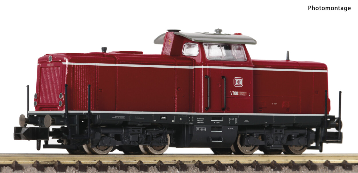 Fleischmann 7360016 Diesellok V100.2 rot Ep. III DB