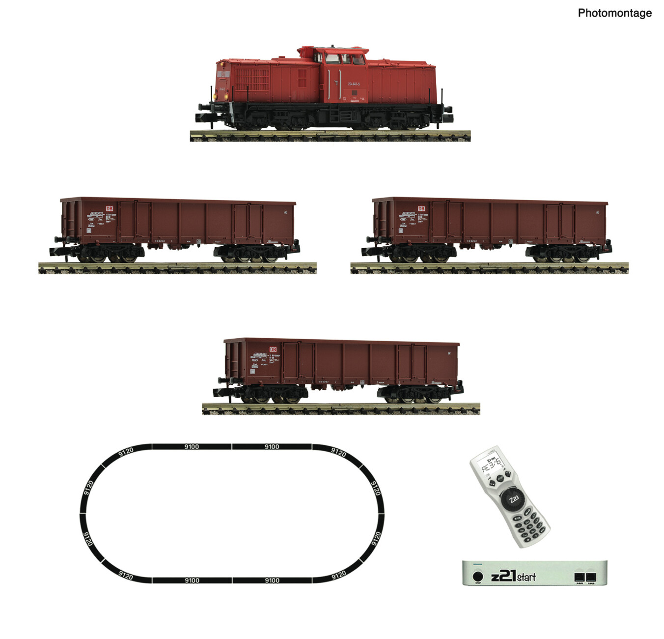 フラット貨車3輌セット DB AG EpⅥ[fl826710]