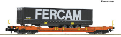Fleischmann 6660040 Taschenwagen T5 + LKW-Auflieger FERCAM Ep. V-VI Wascosa