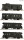 Roco 6200055 4er Set Personenwagen Ep. III SNCF