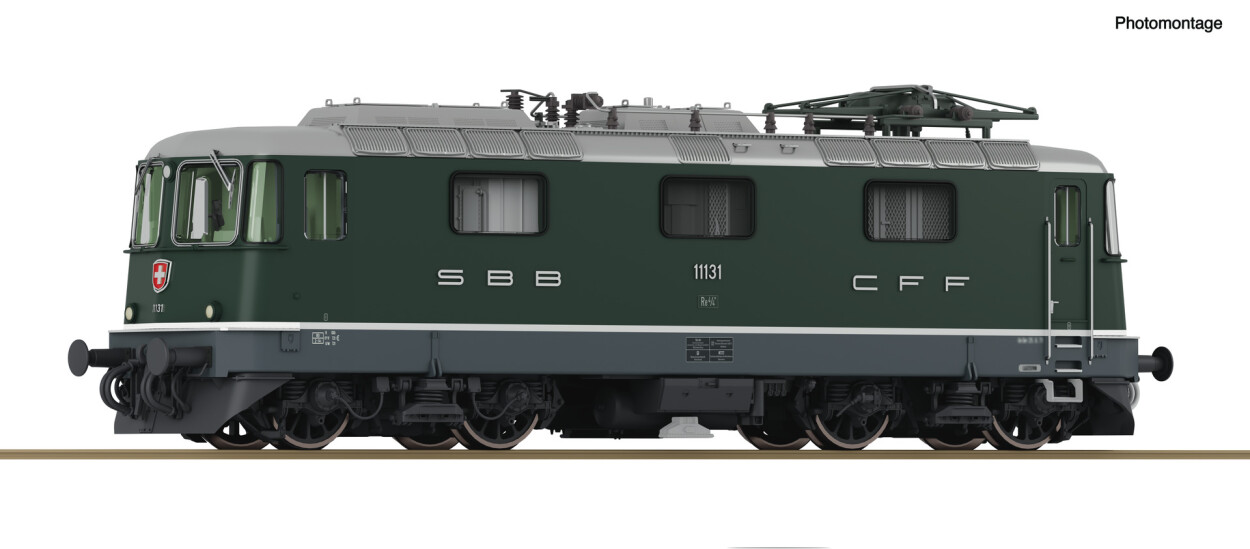 Roco 7500027 E-Lok Re 4/4 grün Ep. IV SBB