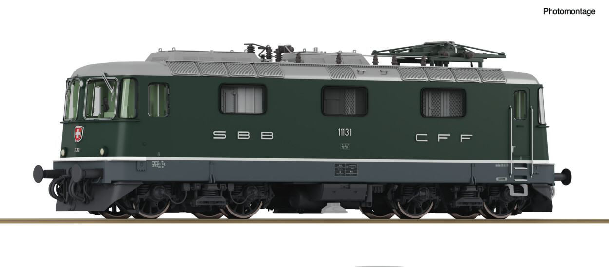 Roco 7510027 E-Lok Re 4/4 grün Ep. IV SBB Sound