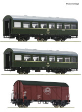 Roco 6200010 3er Set Personen-Wagen Zug 2 Ep. IV DR