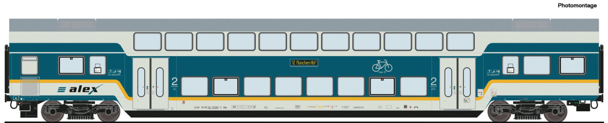 Roco 6200103 Doppelstockwagen Alex 1 Ep. VI Alex