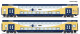 Roco 6220106 2er Set Doppelstockwagen Ep. VI Metronom AC