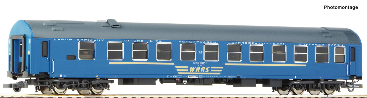 Roco 6200061 Schlafwagen WL hellblau Ep. IV-V PKP