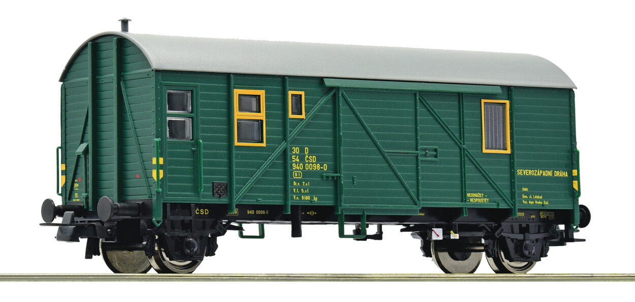 Roco 76603 Güterzugbegleitwagen D Ep. IV CSD