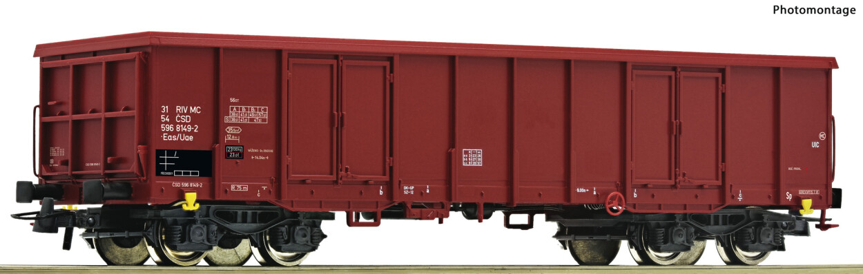 Roco 6600004 Offener Güterwagen Eas-u Ep. IV CSD