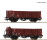 Roco 76289 2er Set offene G&uuml;terwagen Ommr 33 Ep. III DB