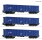 Roco 6600100 3er Set Hochbordwagen Eanos blau Ep. VI PKP