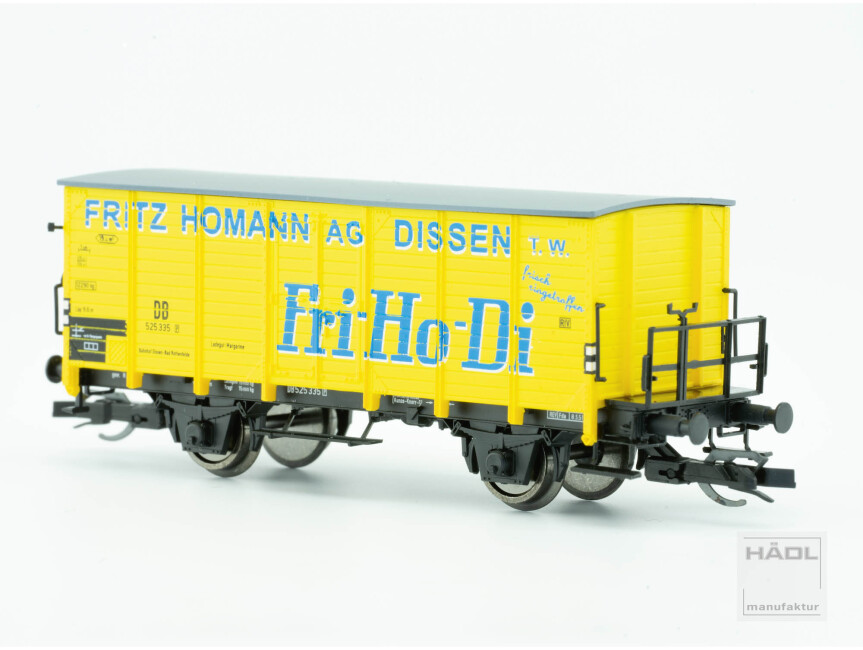 HÄDL 113953-03 Wärmeschutzwagen "Fri-Ho-Di" mit Bremserbühne DB Ep. III