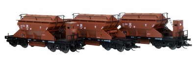 H&Auml;DL 115413-01 3er Set Sattelbodenselbstentladewagen...