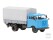 H&Auml;DL 121047-03 IFA W50L Doka Holzpritsche Plane Ladebordwand Hellblau