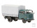 H&Auml;DL 121047-12 IFA W50L Doka Holzpritsche Plane Ladebordwand Blaugr&uuml;n