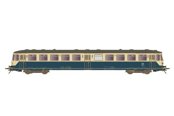 Lenz 40416-03 Beiwagen BR815 blau-beige Ep. IV DB