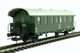 Lenz 41123-01 Bauzugwagen Donnerb&uuml;chse RAL6020 Ep....