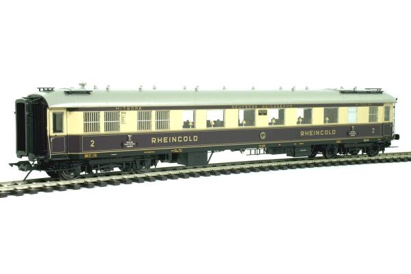 Lenz 41290-01 5er Set Personenwagen inkl. Gepäckwagen Rheingold Ep. IIDRG