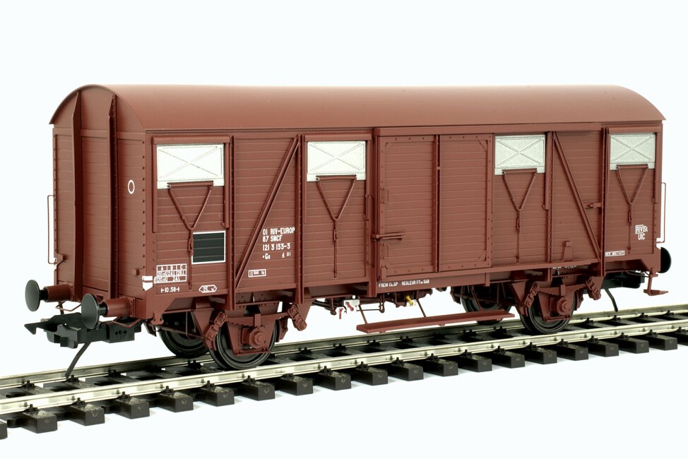 Lenz 42245-06 Güterwagen Gs4-01 Betr.-Nr.121 3153-3 Ep. IV SNCF
