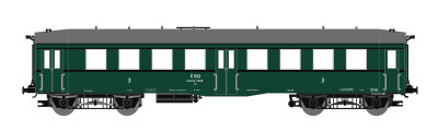 Saxonia 120055 Personenwagen &quot;Altenberg&quot; Calm 3. Klasse 2.BN Ep. IIIa CSD