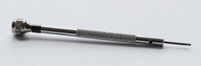 MMC 000018  Pr&auml;zisionsschlitzschraubendreher mit auswechselbarer Klinge, Klingenbreite 1,0mm