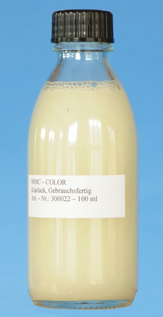 MMC 300022  Klarlack, Seitenmatt, 100ml, gebrauchsfertig