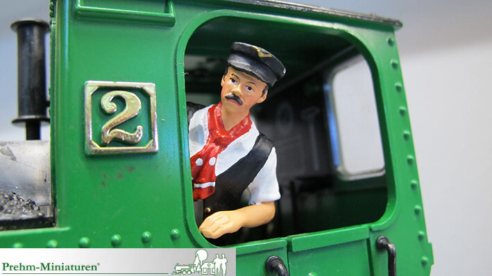 Prehm 500039A Lokführer Schweiz am Fenster links