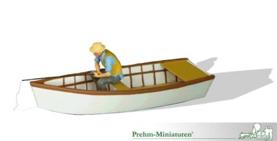 Prehm 550140 Ruderboot mit Angler
