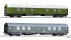 Tillig 01086 2er Set Personenwagen &bdquo;Salonwagenzug 5&ldquo; Ep. IV DR