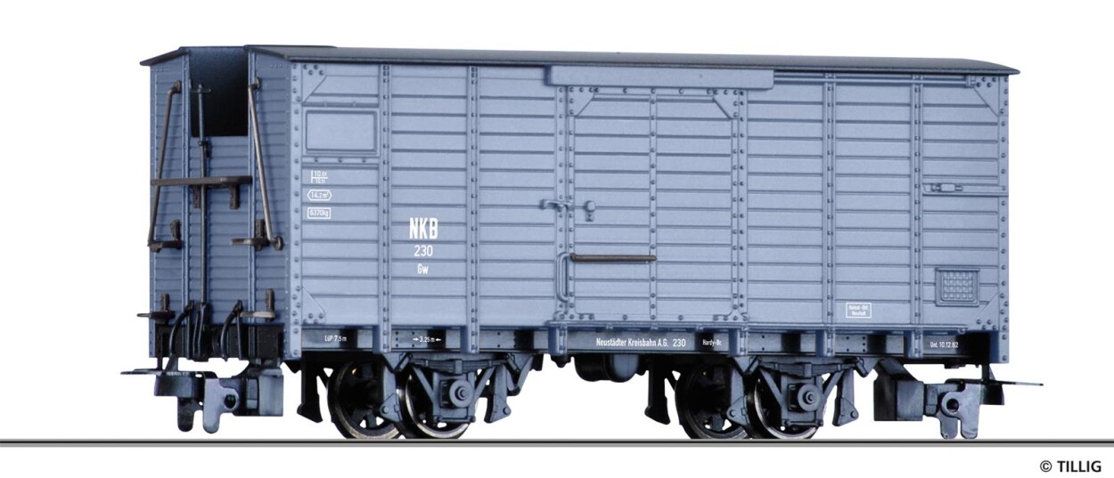 Tillig 05947 Gedeckter Güterwagen Gw Ep. III NKB