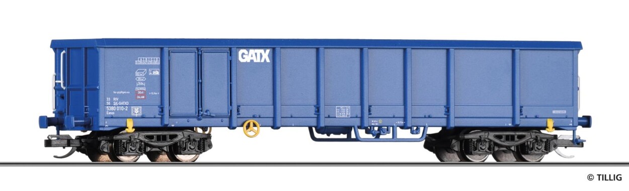 Tillig 15725 Offener Güterwagen Eaons Ep. VI GATX