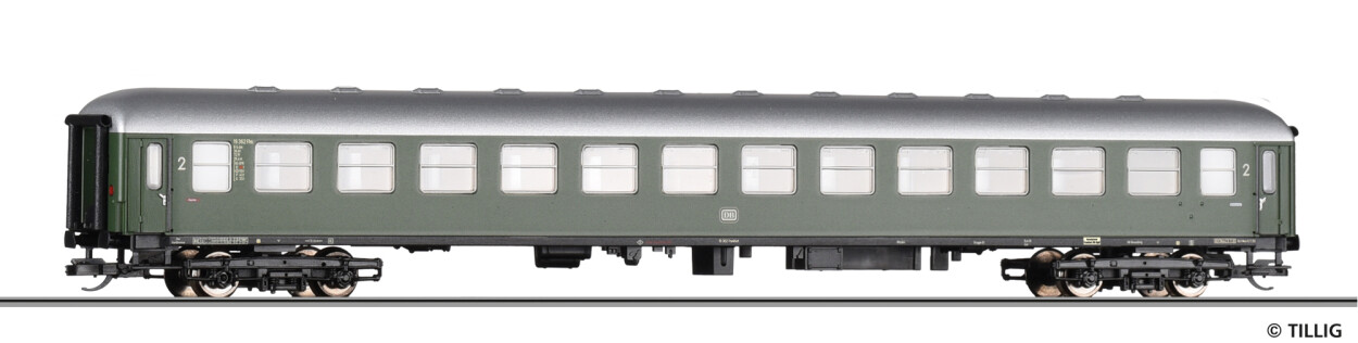 Tillig 16221 Personenwagen 2. Klasse B4üm-63 Ep. III DB