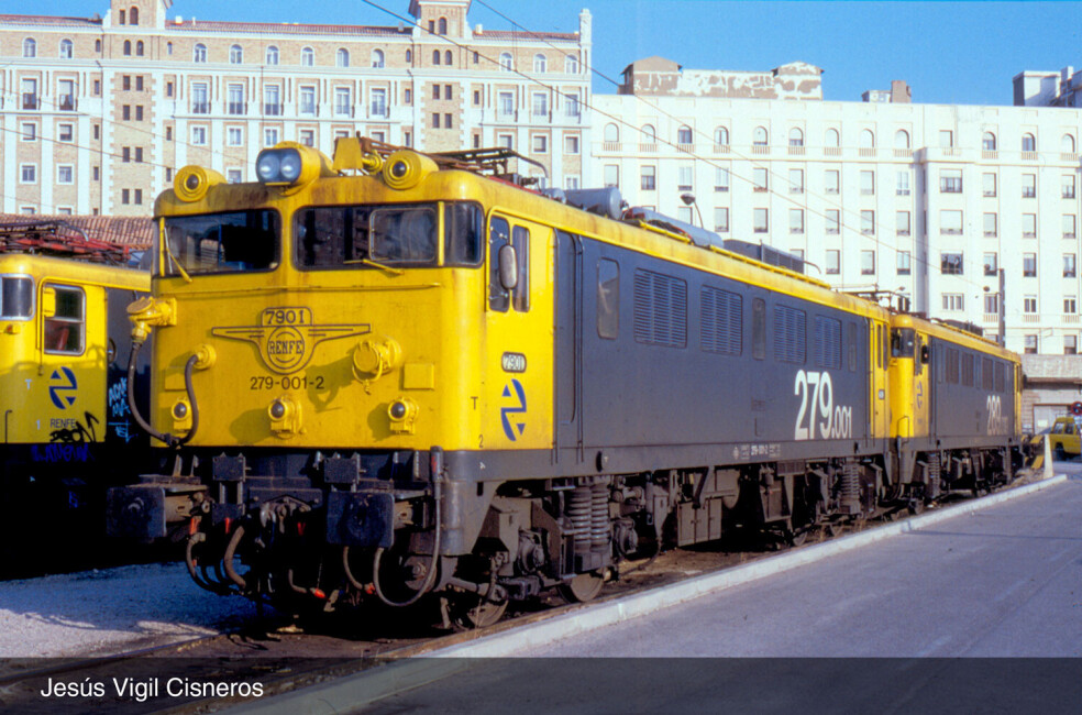 Electrotren HE2006D  E-Lok Reihe 279 in „Taxi"-Lackierung Ep. V  RENFE DCC